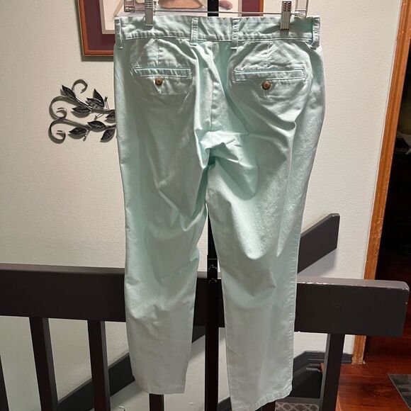 GAP Light Blue Girlfriend Girlfriend Khaki Pants Size 6pt #PT301 - Picture 3 of 6